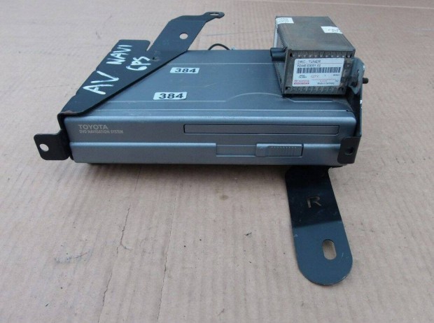 Toyota Avensis T25 navigcis modul, fejegysg 0866200870