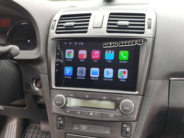 Toyota Avensis T27 Android 2Din Multimdia Navigci Rdi Carplay