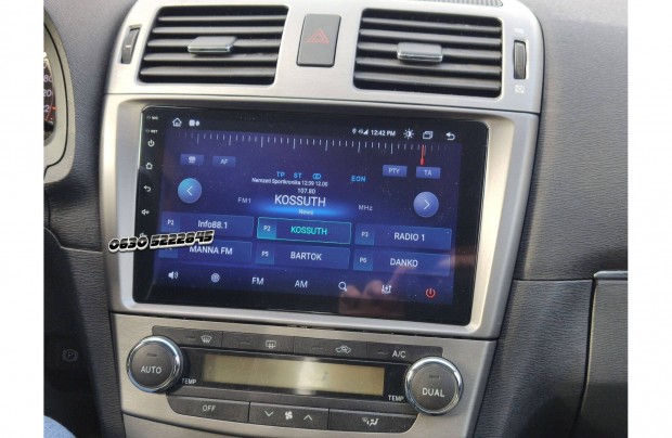 Toyota Avensis T27 Android Rdi Multimdia Aut Rdi Navigci