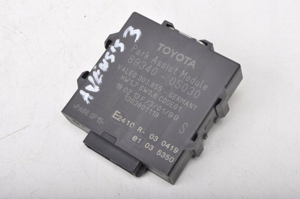 Toyota Avensis T27 PDC parkradar vezrl modul 89340-05030