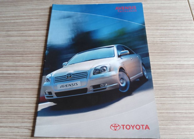 Toyota Avensis extrk (2004) magyar nyelv prospektus, katalgus.