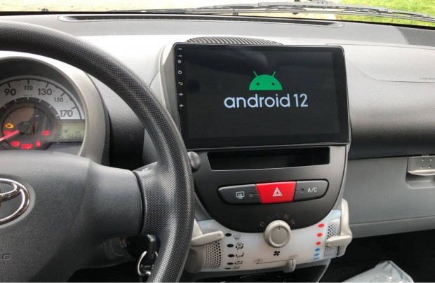Toyota Aygo Hifi Android Rádió Multimédia Carplay Kijelző Navigáció