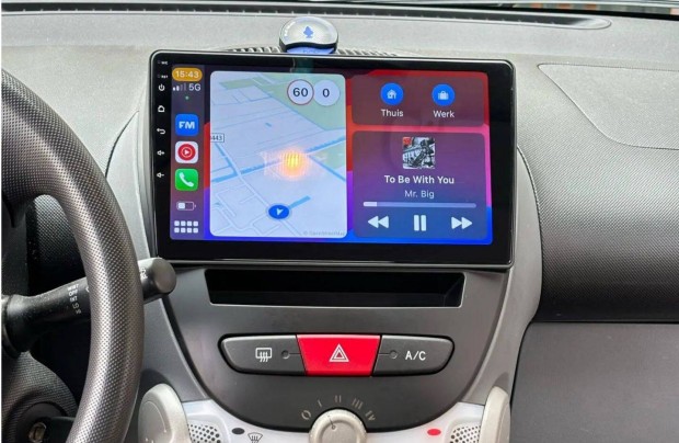 Toyota Aygo Hifi Android Rdi Multimdia Carplay Kijelz Navigci