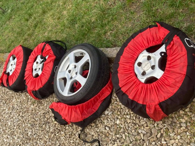 Toyota Aygo alufelni Hankook 175/50 R15 gumikkal