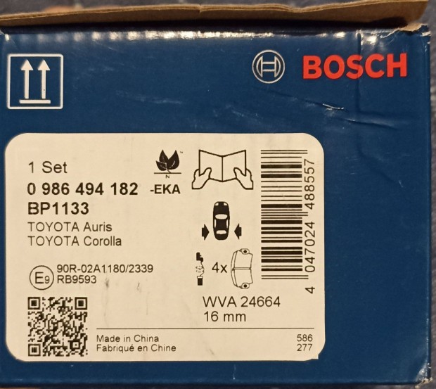 Toyota Bosch Fkbett