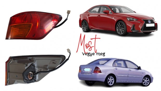 Toyota Corolla Sedan és Lexus jobb hátsó lámpa cikkszám Saeip22S2T04