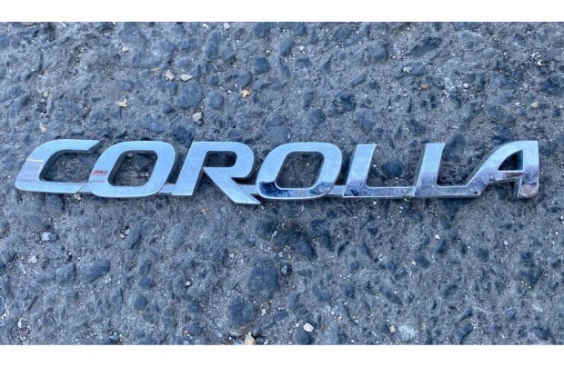 Toyota Corolla hátsó felirat