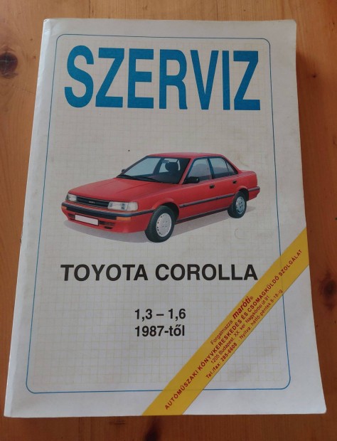 Toyota Corolla knyvek