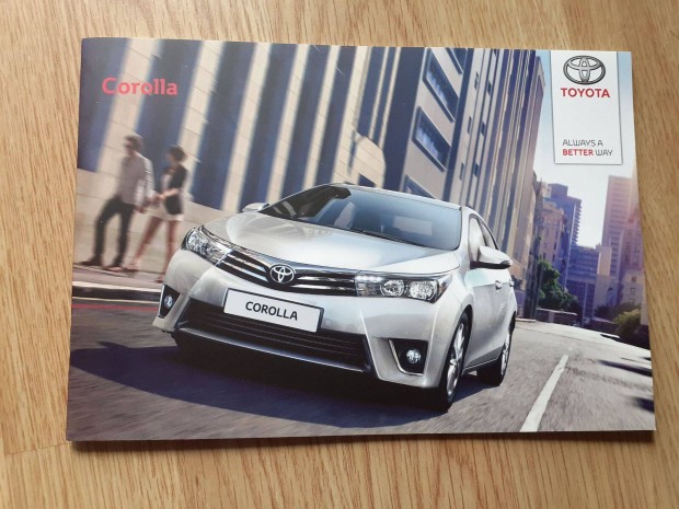 Toyota Corolla prospektus - 2013, magyar nyelv