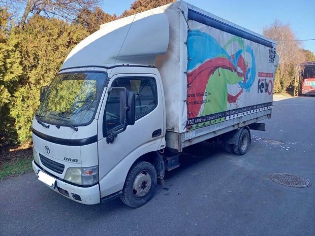 Toyota Dyna Ponyva + szlterel