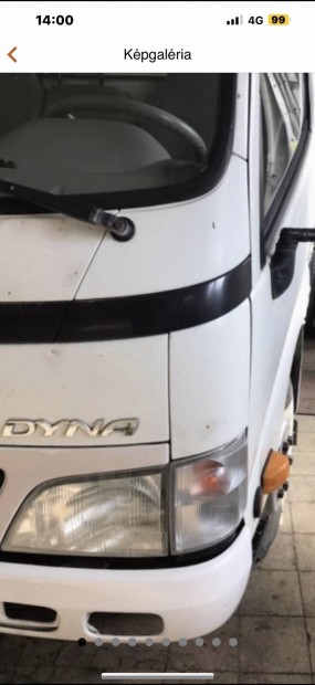 Toyota Dyna  dk 100 150 t�pusokhoz alktreszek