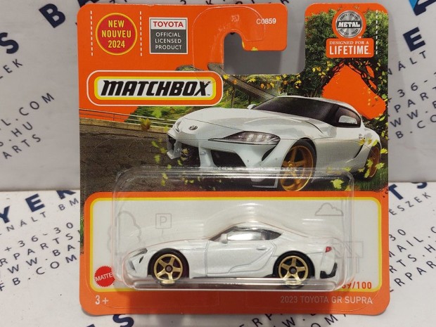 Toyota GR Supra (2023) - 39/100 - bliszteres -  Matchbox - 1:64