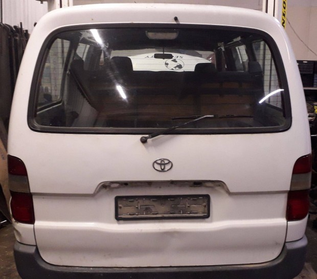 Toyota Hiace fehér raktér-, csomagtér ajtó
