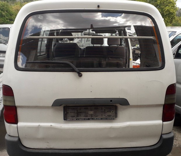 Toyota Hiace fehér raktér ajtó