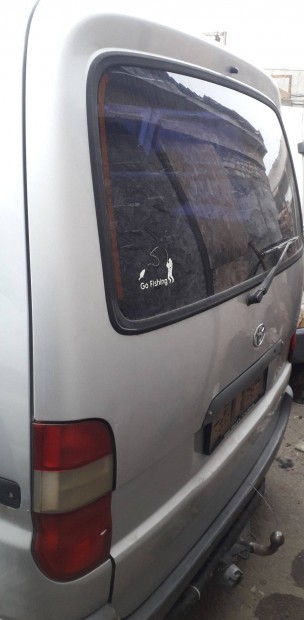 Toyota Hiace szrke raktr ajt, csomagtr ajt