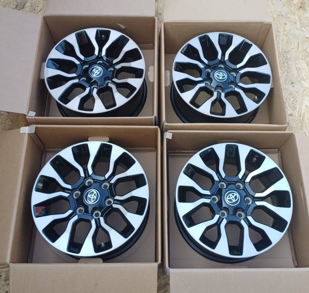 Toyota Hilux 17" j alufelni felni garnitra