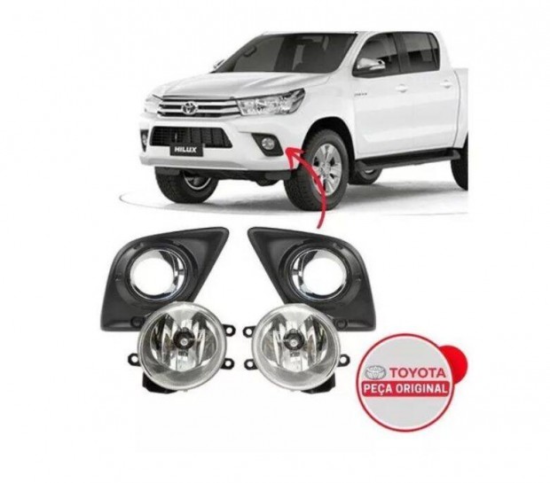 Toyota Hilux 2016 utni gyri j kdlmpa szett kbelkteggel