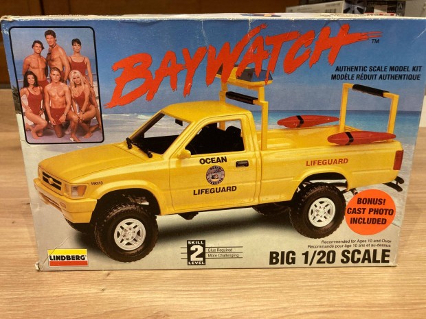 Toyota Hilux 4x4 Baywatch, Lindberg, 1/20 makett