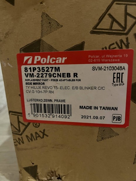 Toyota Hilux Visszapillant� 2