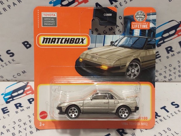 Toyota MR2 (1984) - 67/100 - bliszteres -  Matchbox - 1:64