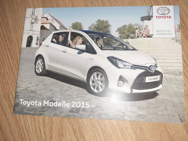 Toyota Modellek 2015 prospektus - 2015, nmet nyelv