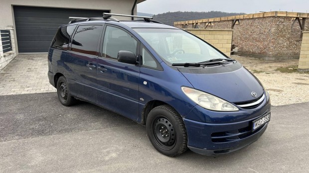 Toyota Previa 2.0 D-4D Luna Alkalmi Vtel. Fris...