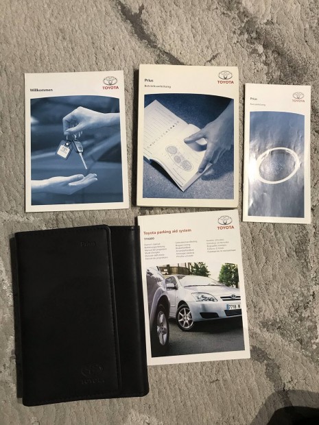 Toyota Prius 2 kezelsi kziknyv mappa