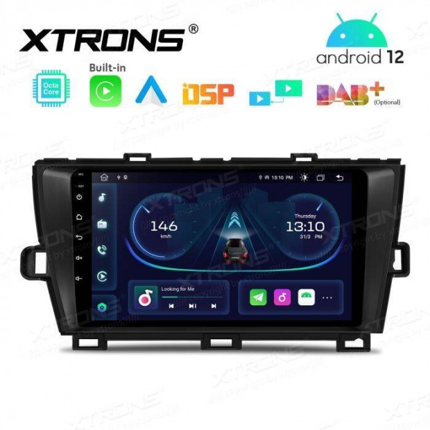 Toyota Prius (Balkormnyos) Android multimdia GPS WIFI Bluetooth