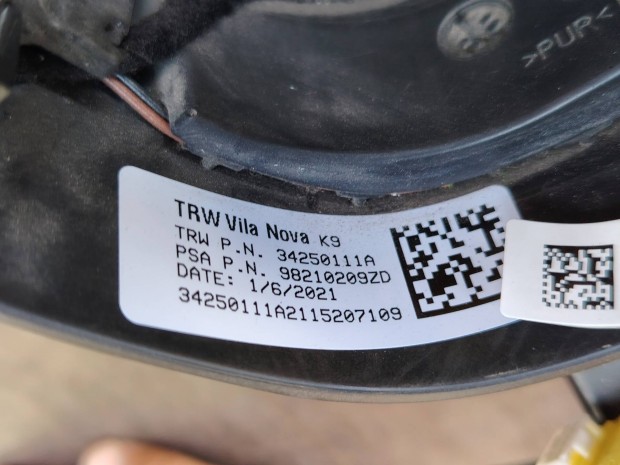 Toyota Proace Citroen Berlingo Bőr Multikormány 34250111A