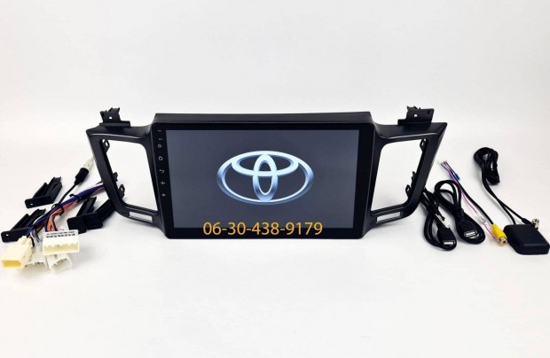 Toyota Rav4 Android autrdi multimdia fejegysg navi 1-6GB Carplay