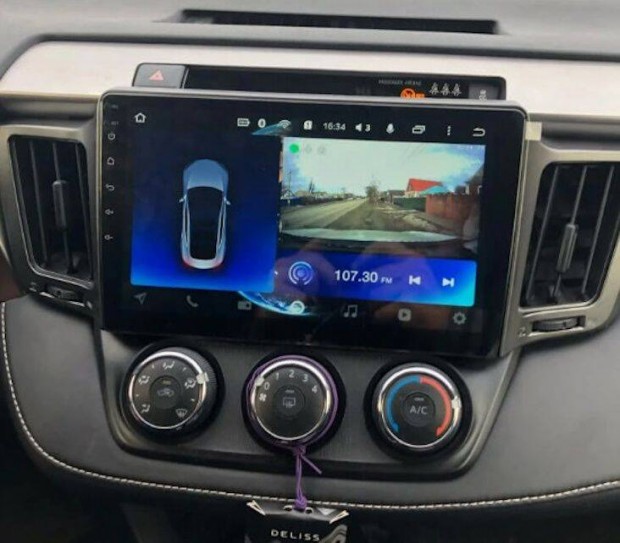 Toyota Rav4 Carplay Android 4+64GB Multimdia GPS Rdi + Kamera!