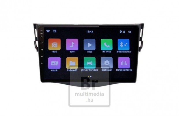 Toyota Rav4 Rav 4 Android Kijelz Rdi Multimdia Navigci Carplay