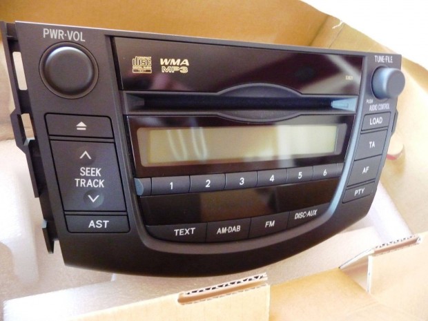 Toyota Rav4 Új gyári 6lemezes DAB radiós /2006-2012/fejegység eladó