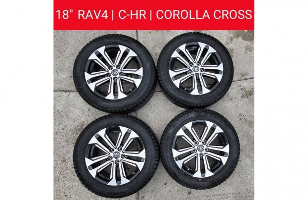 Toyota Rav 4 Rav4 Corolla Cross C-HR CHR 18 Felni Toyota Alufelni 18"