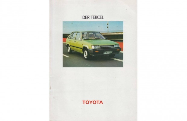 Toyota Tercel '83 prospektus