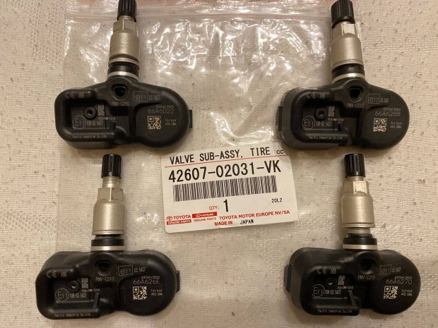 Toyota Tpms szenzorok 2023 évi gyártás eredeti