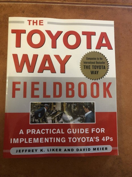 Toyota Way Fieldbook szakknyv