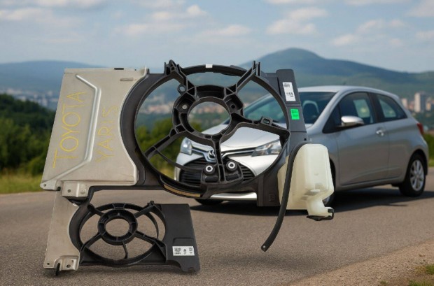 Toyota Yaris III hűtőventilátor burkolat -ventilátor keret 4221746373