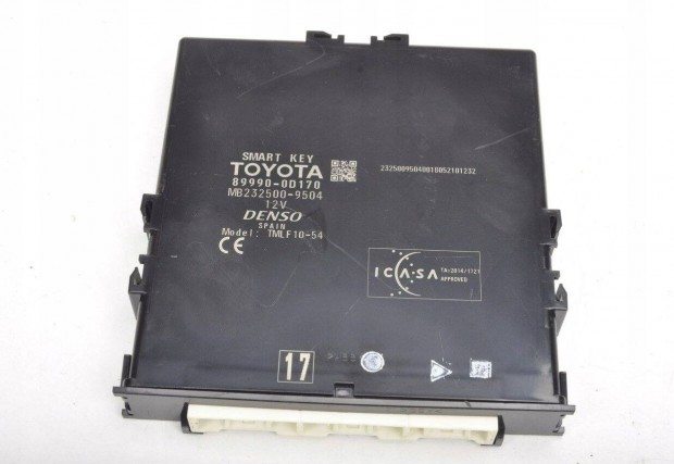 Toyota Yaris III kzponti zr modul 89990-0D170