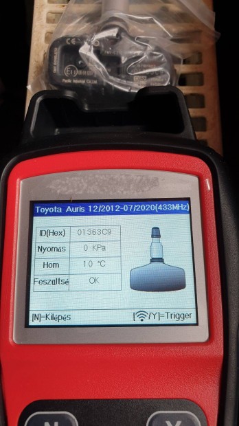 Toyota auris tpms új