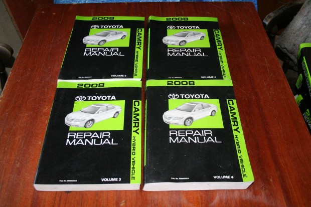 Toyota camry hybrid repair manual 2008 komplett 4db elad