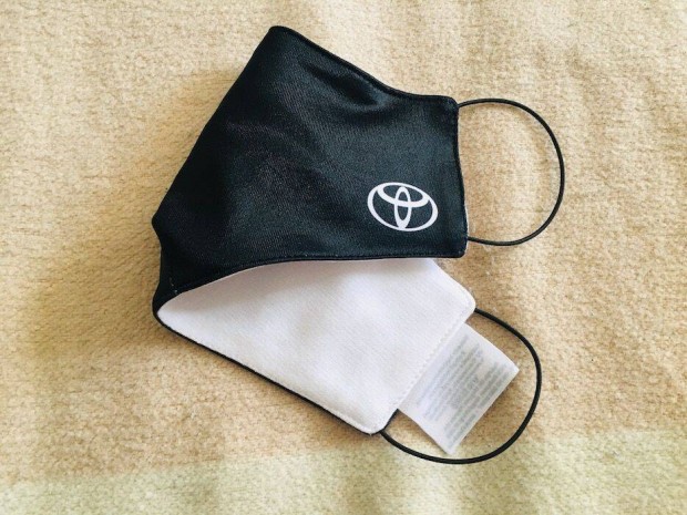 Toyota maszk, szájmaszk, fekete orr maszk