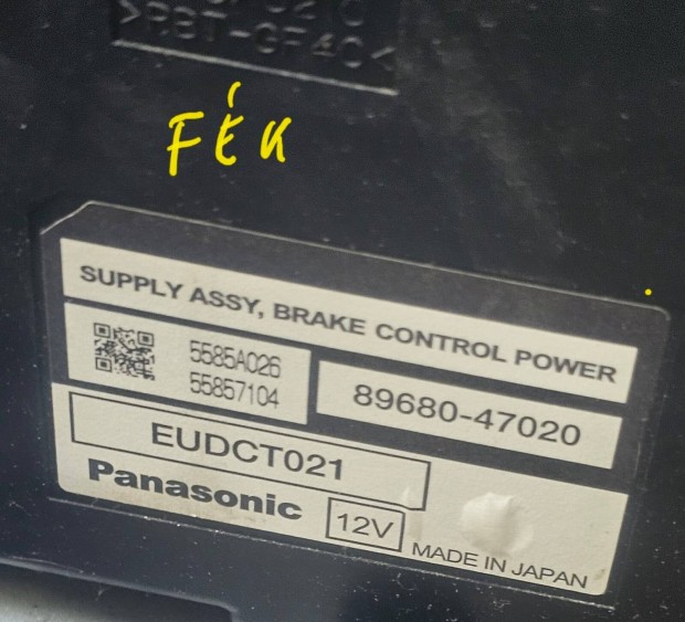 Toyota prius 2 fék vezérlő elektronika 20000