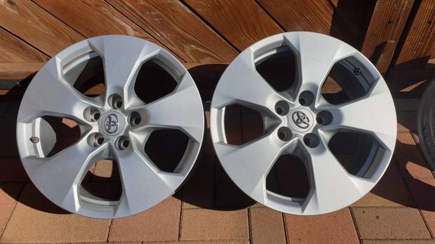 Toyota rav4 Chr gyári alufelni 17" col - tpms szelep