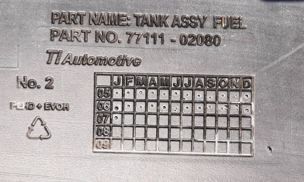 Toyota zemanyag tank,tartly Kecskemet,Monor