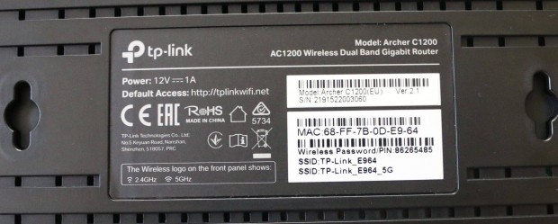 Tp-Link Archer C1200 router