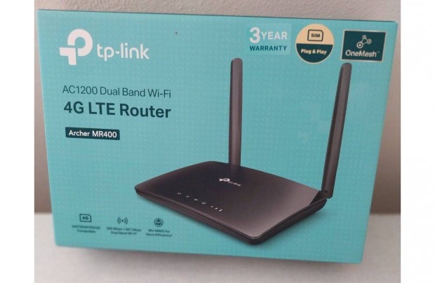 Tp-Link Wi-Fi router AC 1200 Dual Band MR 400