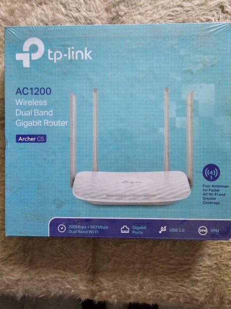 Tp-link Ac1200 vezetk nlkli 2 svos router