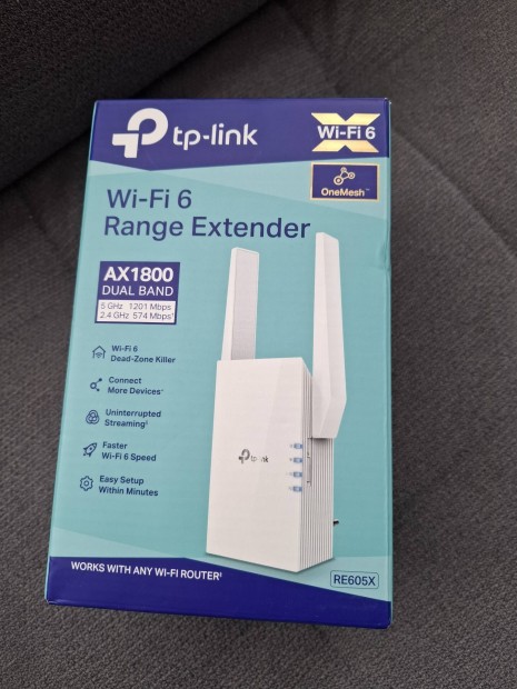 Tp-link RE605X wifi hattv nvel 