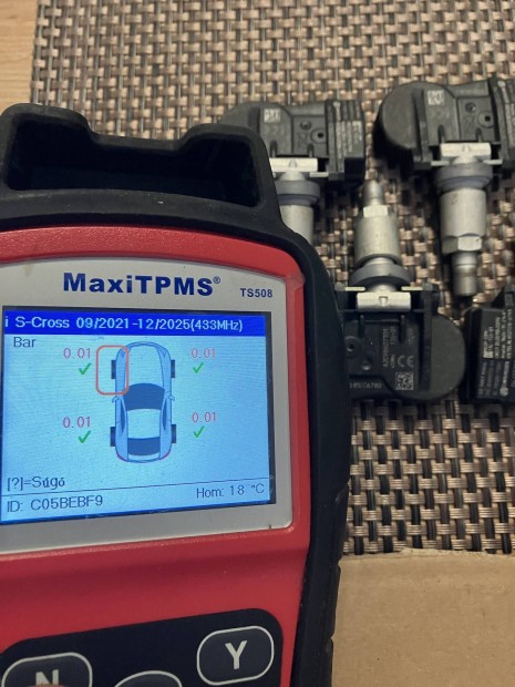 Tpms szenzor suzuki hyundai kia guminyomas